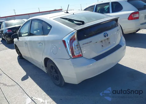 2012 Toyota Prius Three from USA, damaged, VIN JTDKN3DU3C5451584